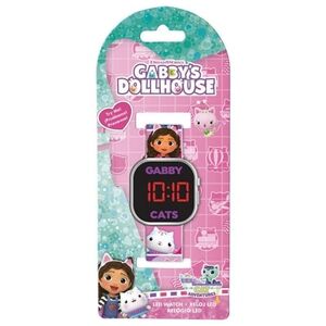 NEW Dreamworks Gabby's Dollhouse Gabby Cats Girls Digital LED Wrist Watch